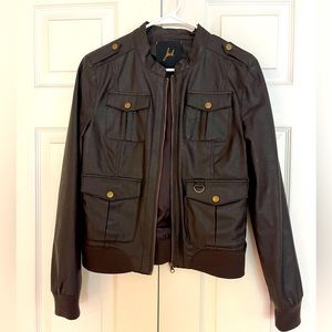 Jack by BB Dakota faux leather bomber jacket